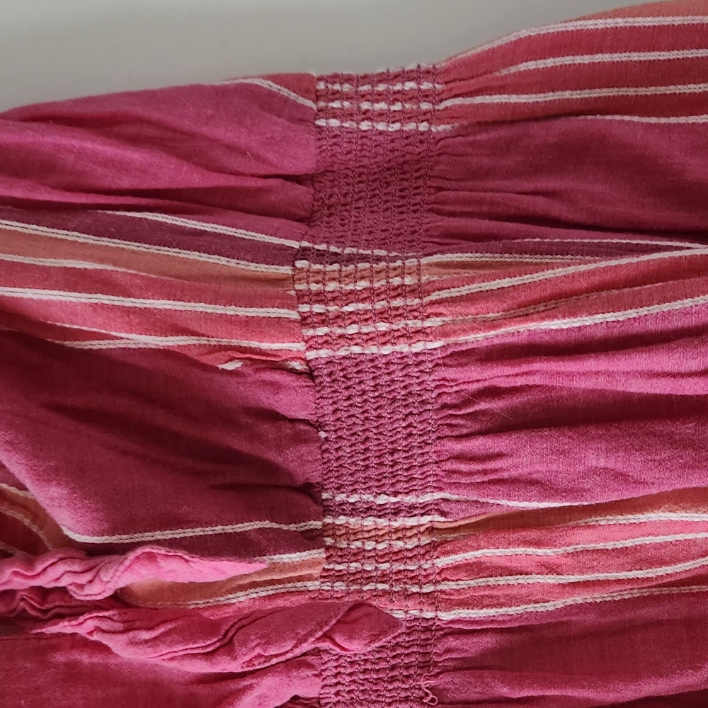 Pink Striped Skirt - Picture 5 of 11